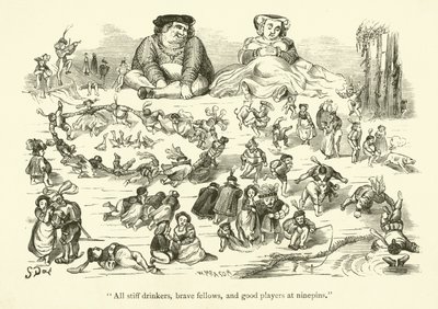 Ilustracja do dzieł Rabelais